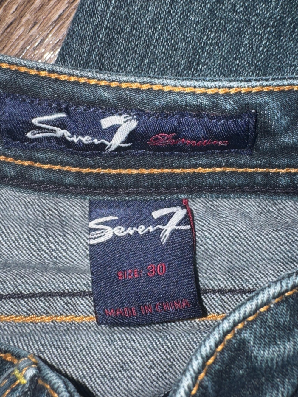 Seven7 Darkwash Women's Bootcut Jeans - Size 30 - Picture 7 of 9